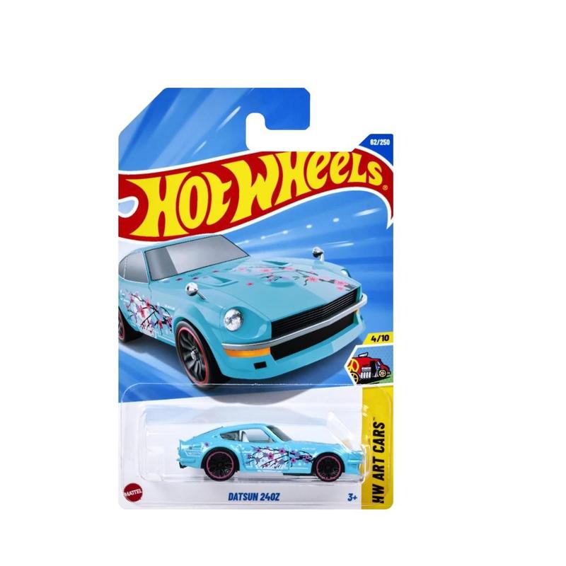 HOT WHEELS ミニカー 希少 【美品】 Miniatura hot wheels hw art cars 4/10 datsun 240z 62/250 jjb80n7c5
